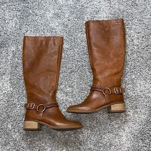 NWOT Lucky Brand Karesi Womens Harness Boots